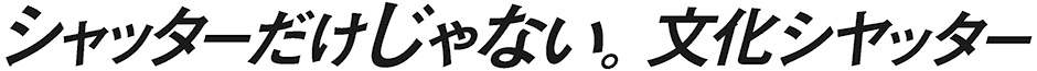 シャッターだけじゃない。文化シヤッター