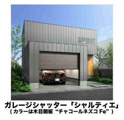 木目鋼板“チャコールネズコFe”